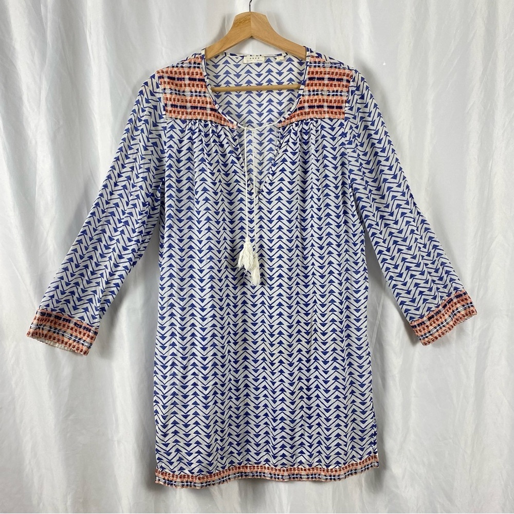 Soft Joie Women’s Bohemian Patterned Tunic Dress Size Small